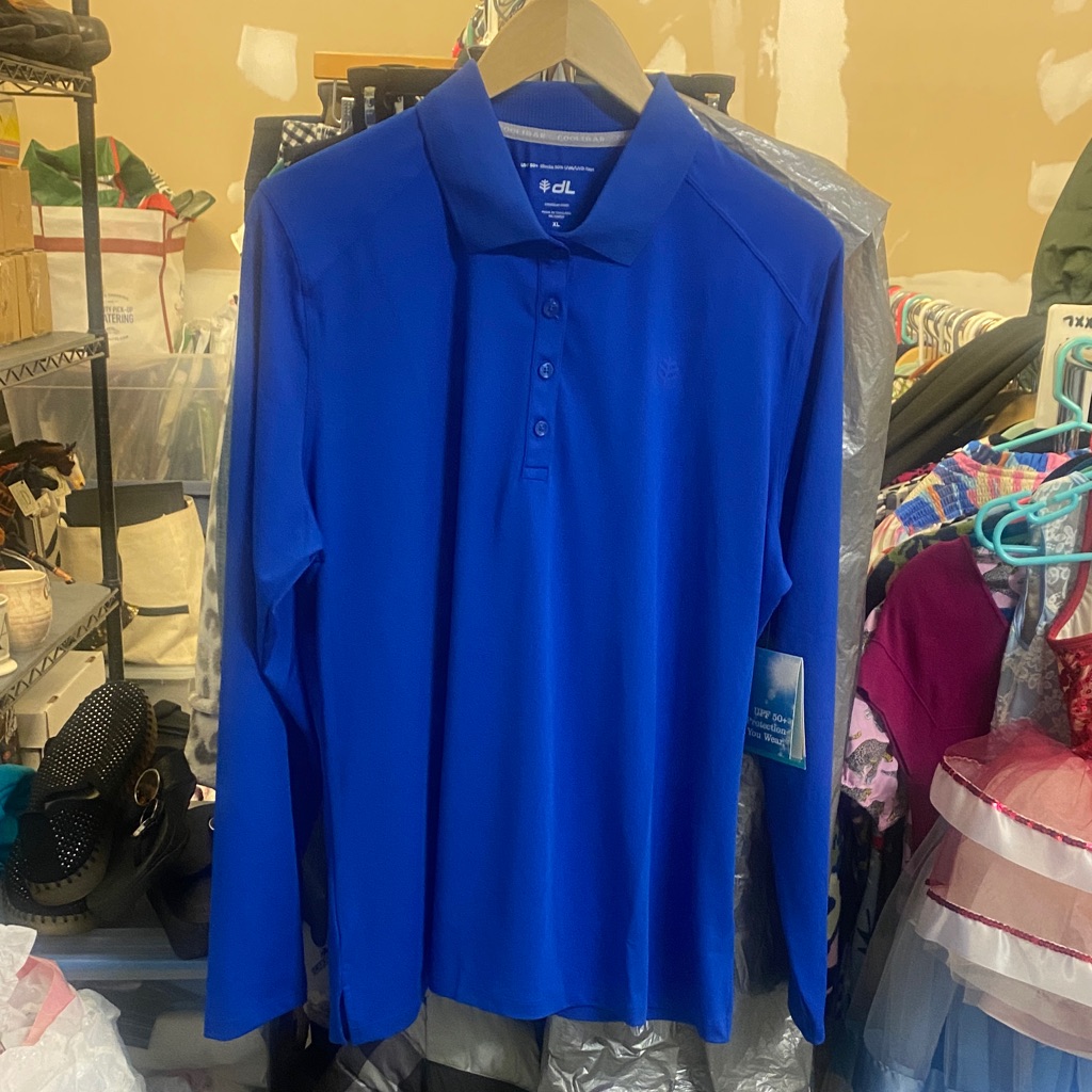 Nwt Coolibar David Leadbetter Collection Golf Polo